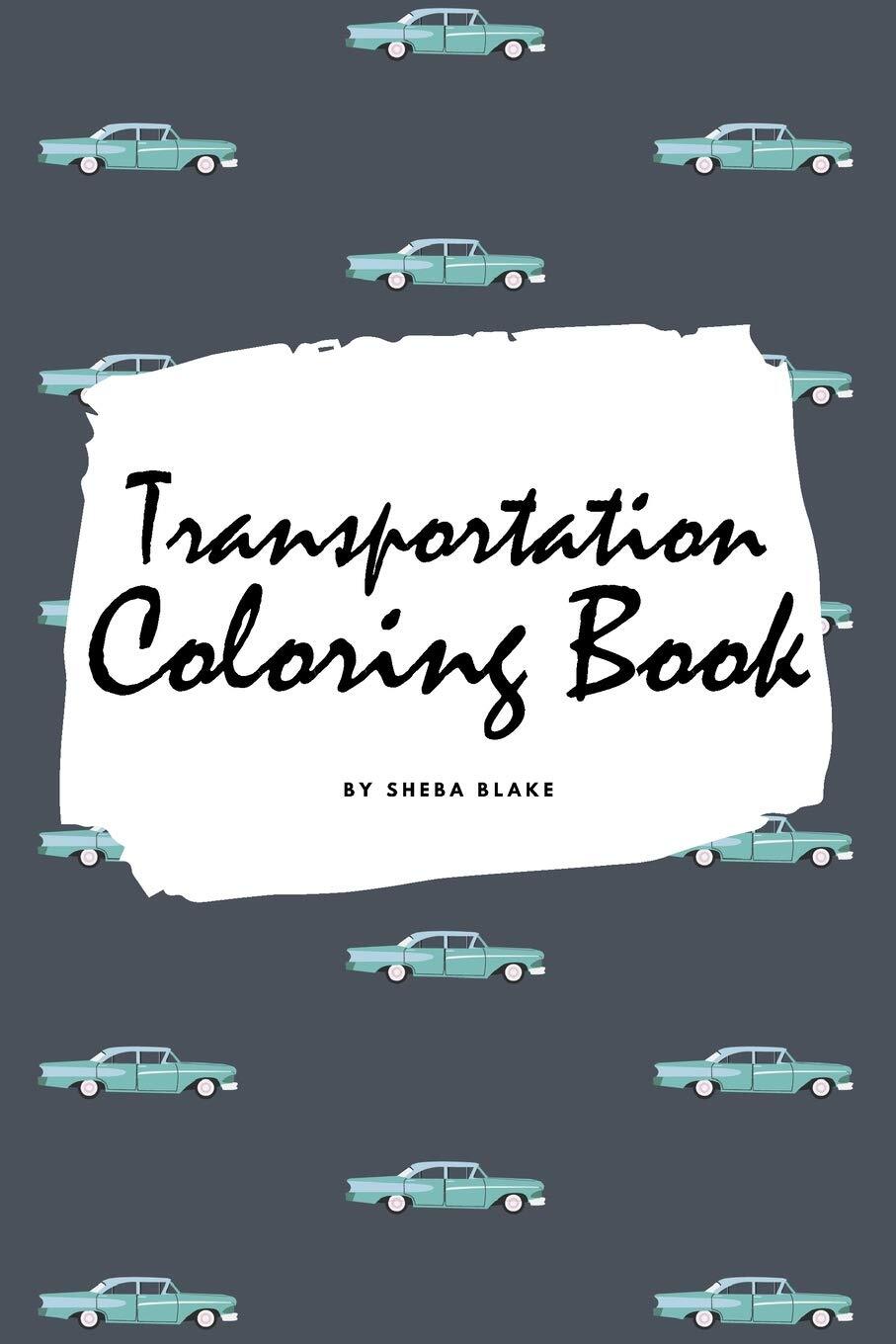 Transportation Coloring Book for Children (6×9 Coloring Book / Activity Book)