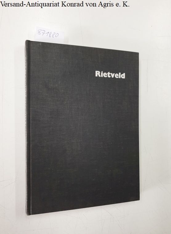 The work of G. Rietveld Architect, mit einer Original-Fotographie 17cm x13 cm in