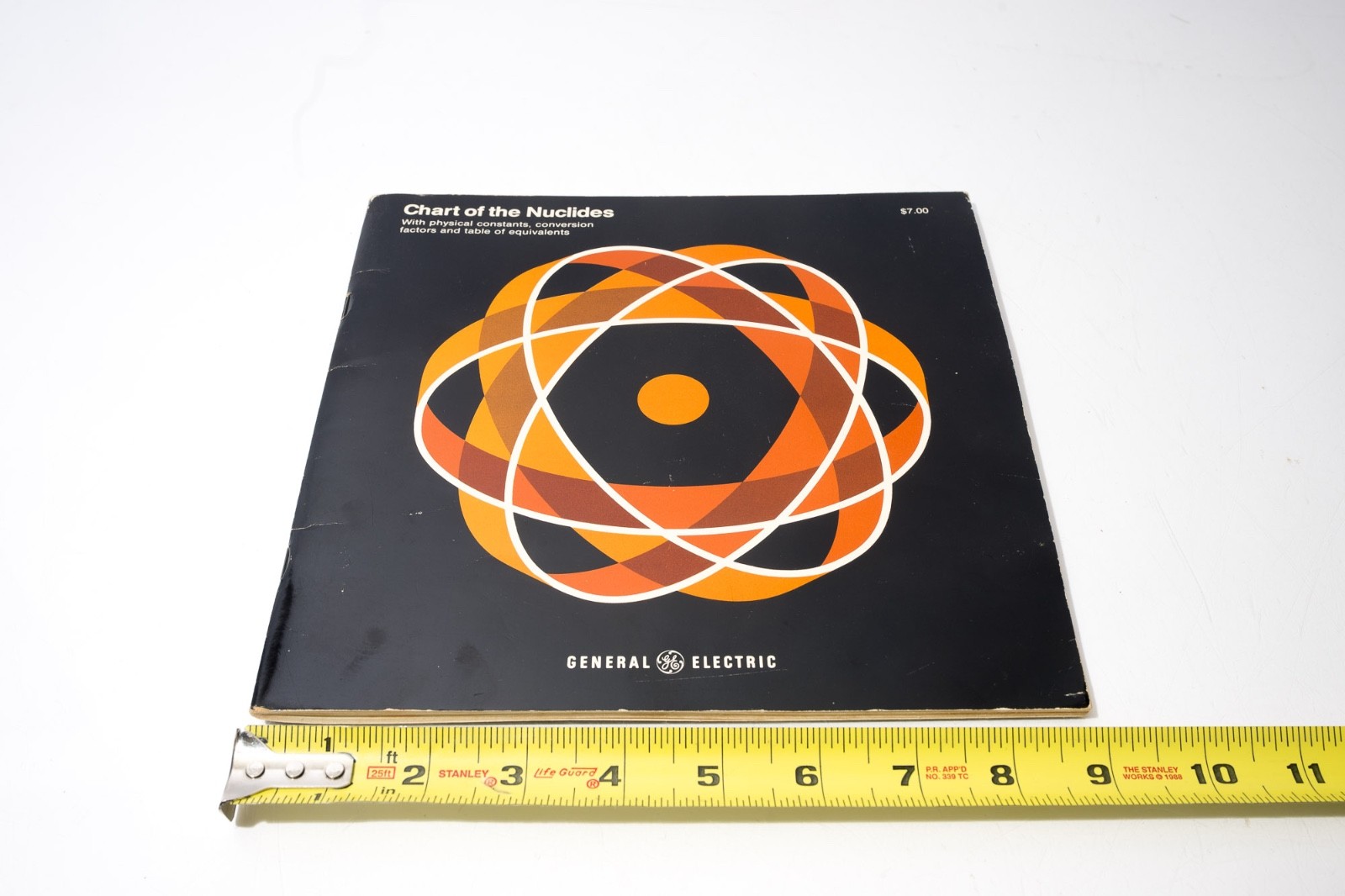 Vintage 1977 Chart of the Nuclides 12th Edition General Electric Booklet – Knoll
