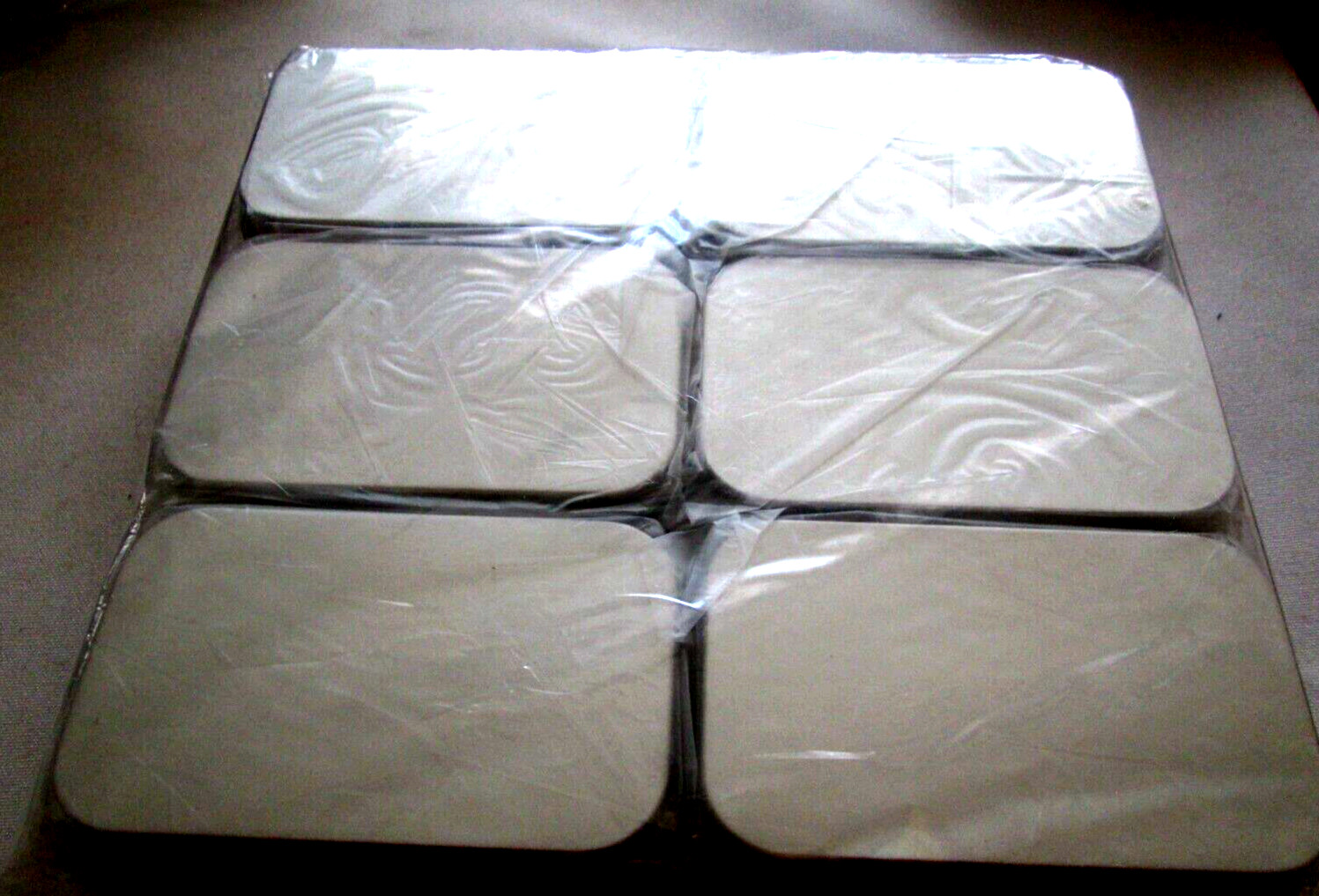 12/pcs Hulless Hinged Tin Boxes 3.7×2.3×0.8″ Durable Storage Containers Silver