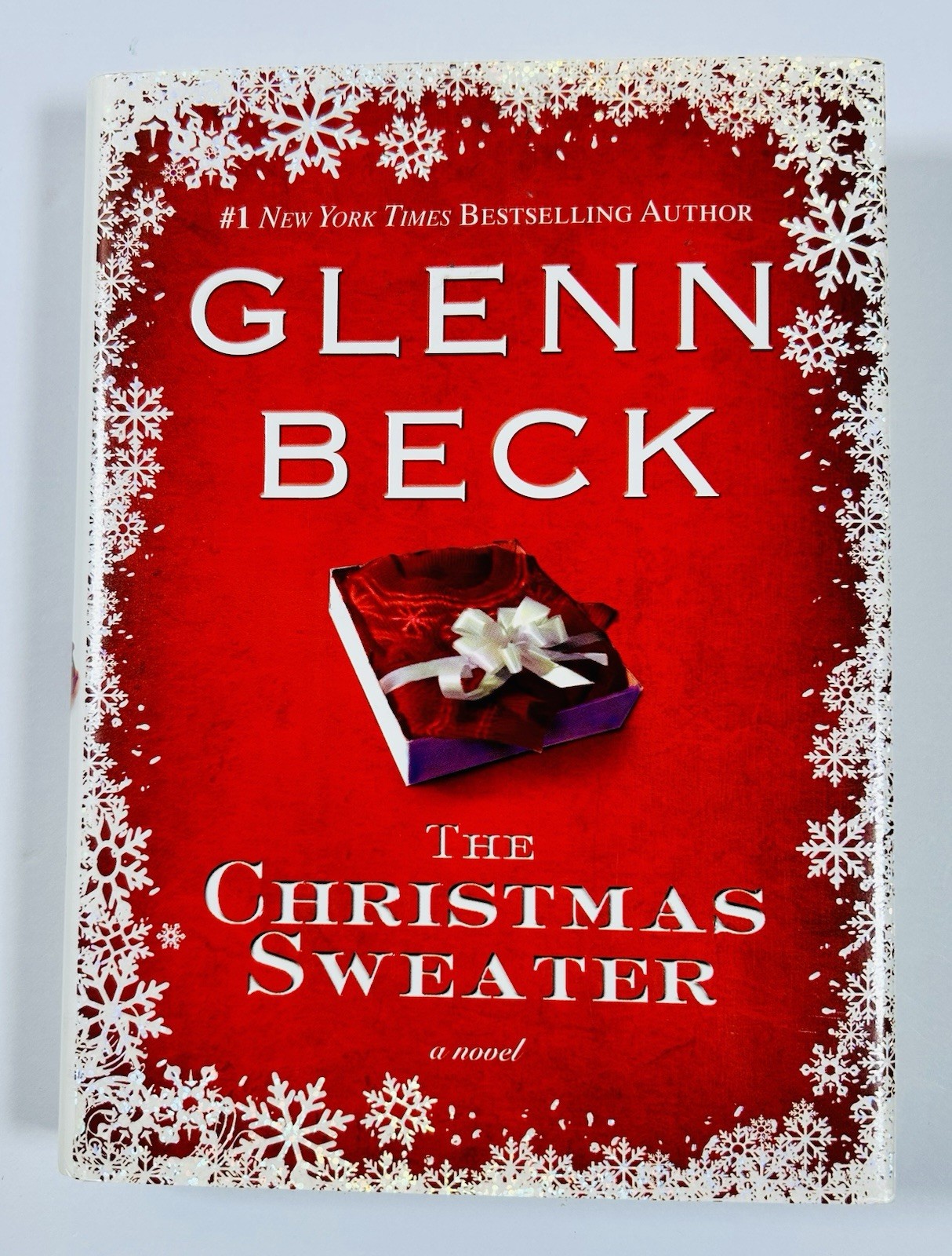 The Christmas Sweater a Novel by Glenn Beck 2008 #1 NYT Bestseller Hardcover