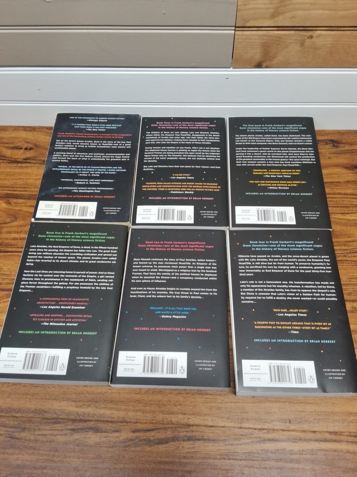 Complete Dune Series 6 Book Set Paperback Frank Herbert Ace – Only 1st Book Read