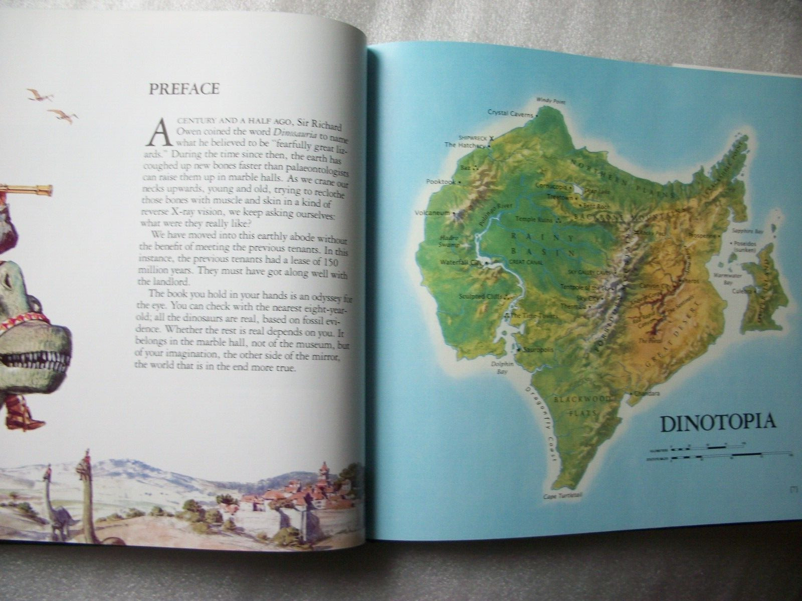 Dinotopia – A Land Apart from Time by James Gurney – Harper Collins – Hardcover