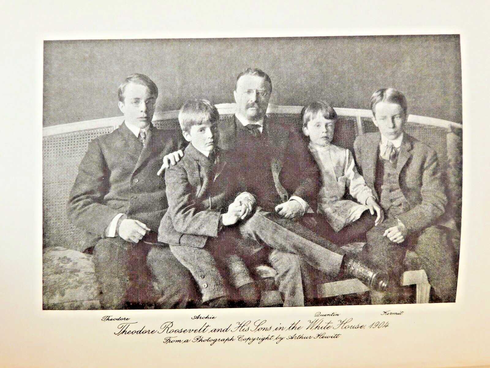 Theodore Roosevelt Letters To His Children 1919 Hardcover 240 Pages Scribner