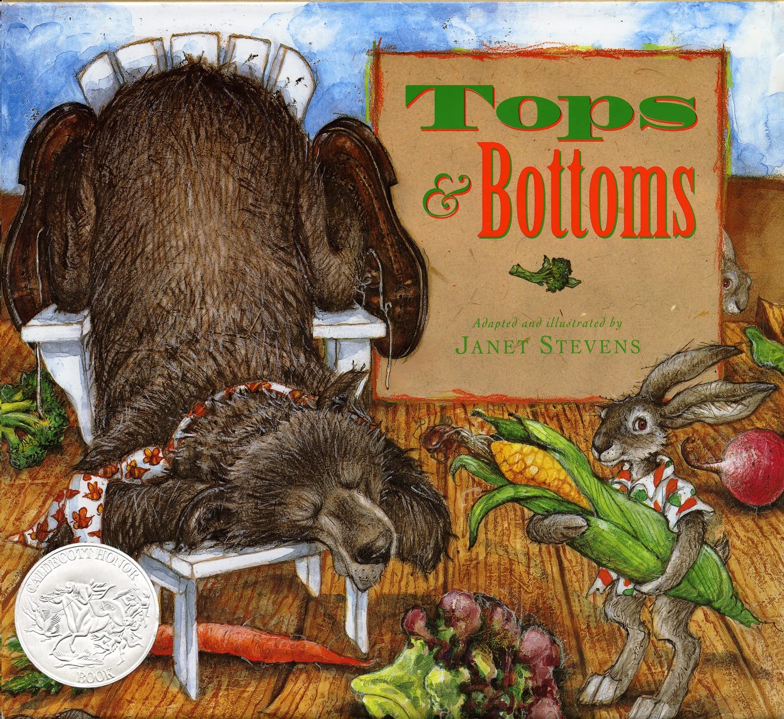 Tops & Bottoms (Caldecott Honor Book) by Janet Stevens