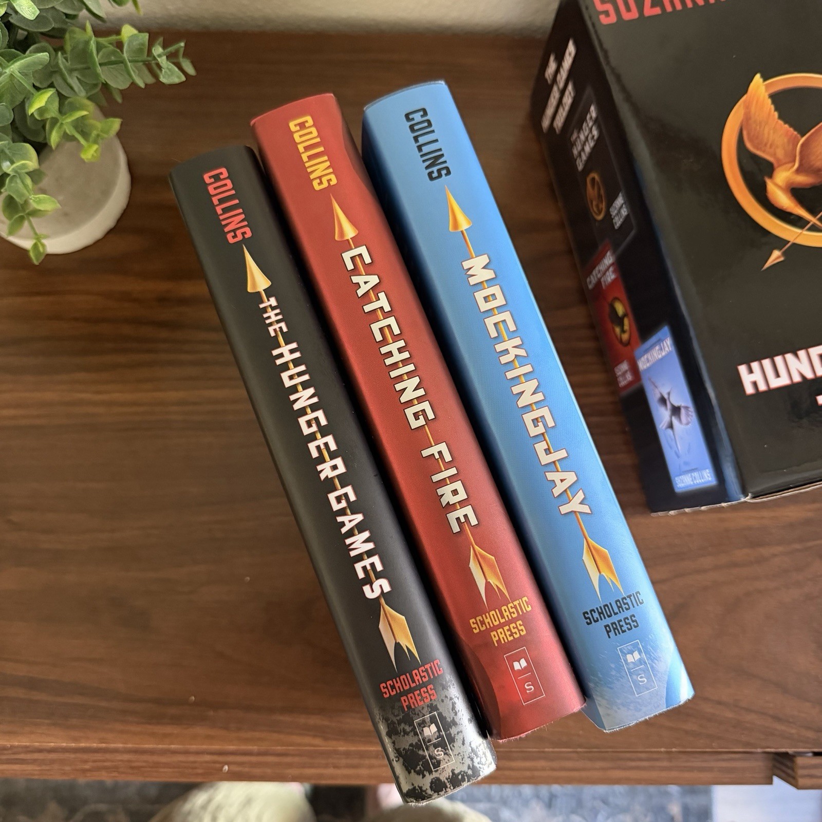 Original Hunger Games Trilogy Boxed Set by Suzanne Collins Hardcover