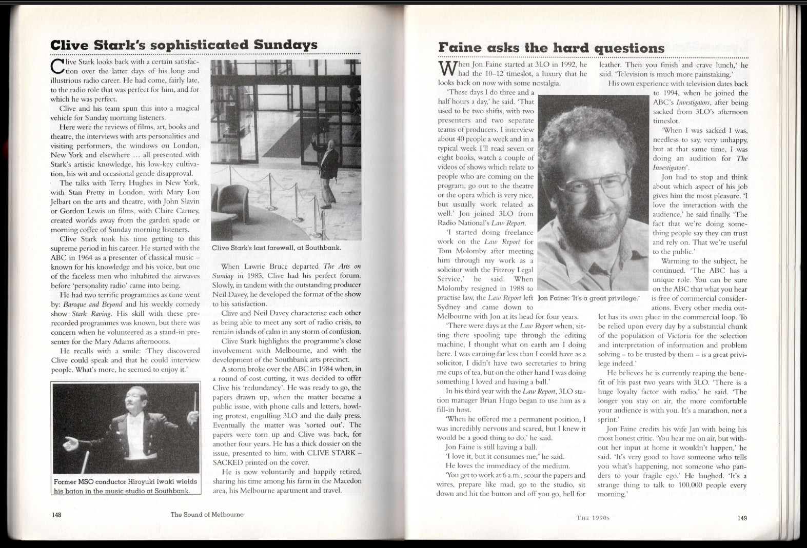 The Voice of Melbourne – 75 Years of 3LO / ABC 774 ; 1st Edition Paperback
