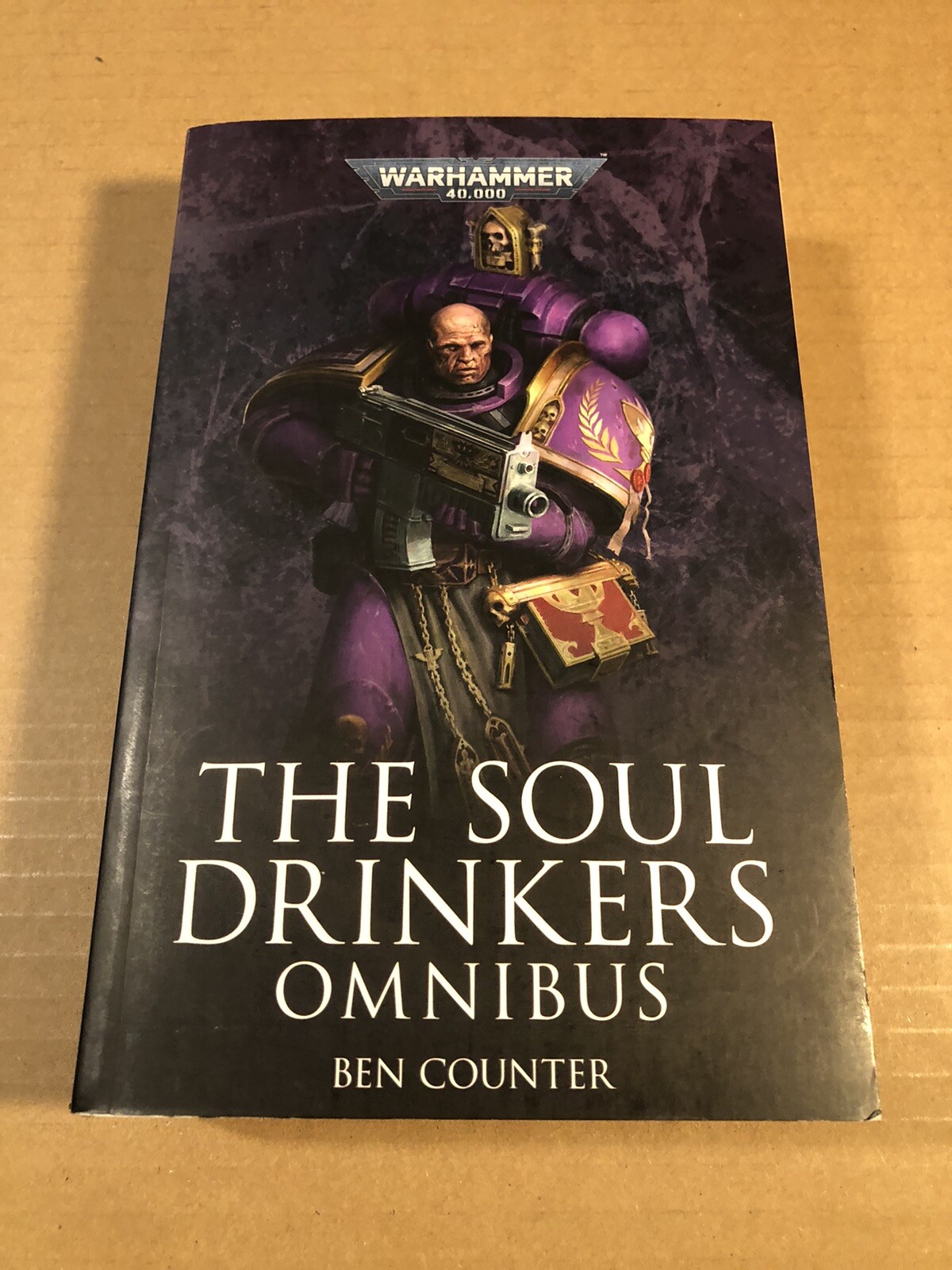 The Soul Drinkers Omnibus by Ben Counter Paperback Warhammer 40k 1st Ed 1st Prnt