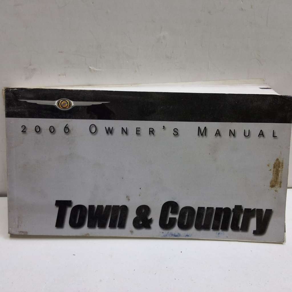Original 2006 Chrysler Town and Country Owners Manual – 502 Pages