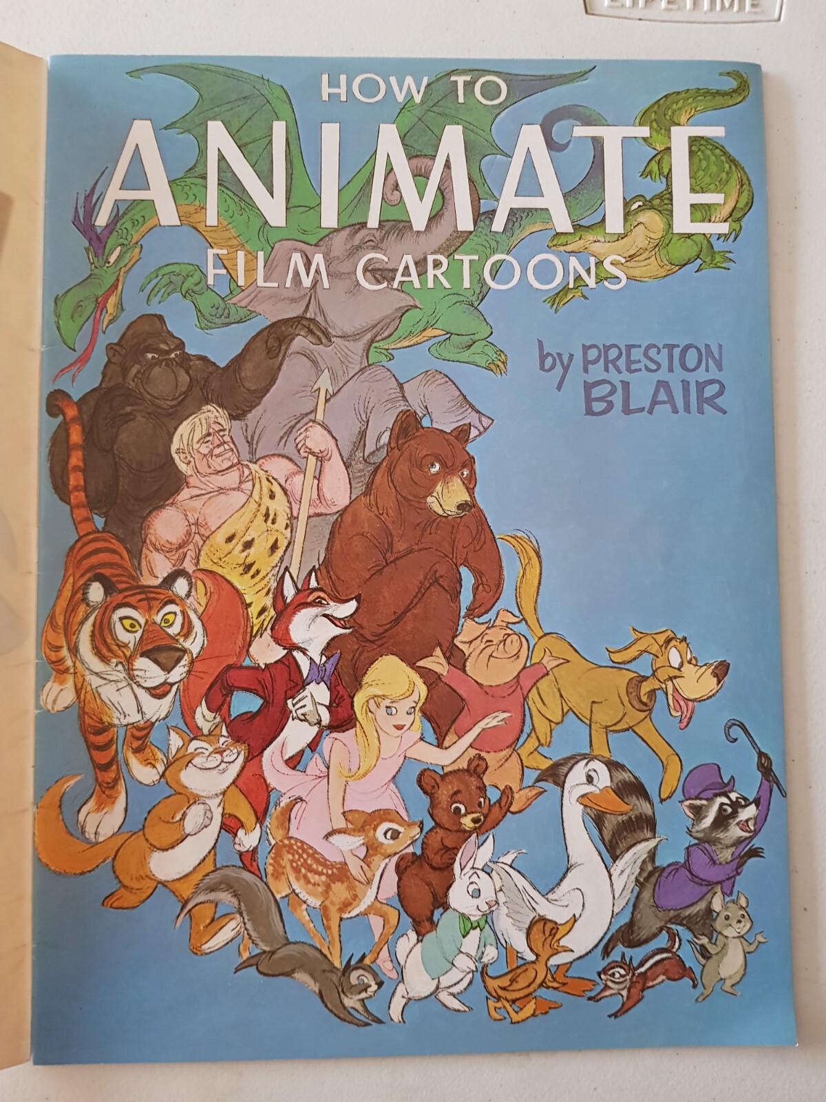 Walter Foster Book – How To Animate Film Cartoons 1998 PB Preston Blair