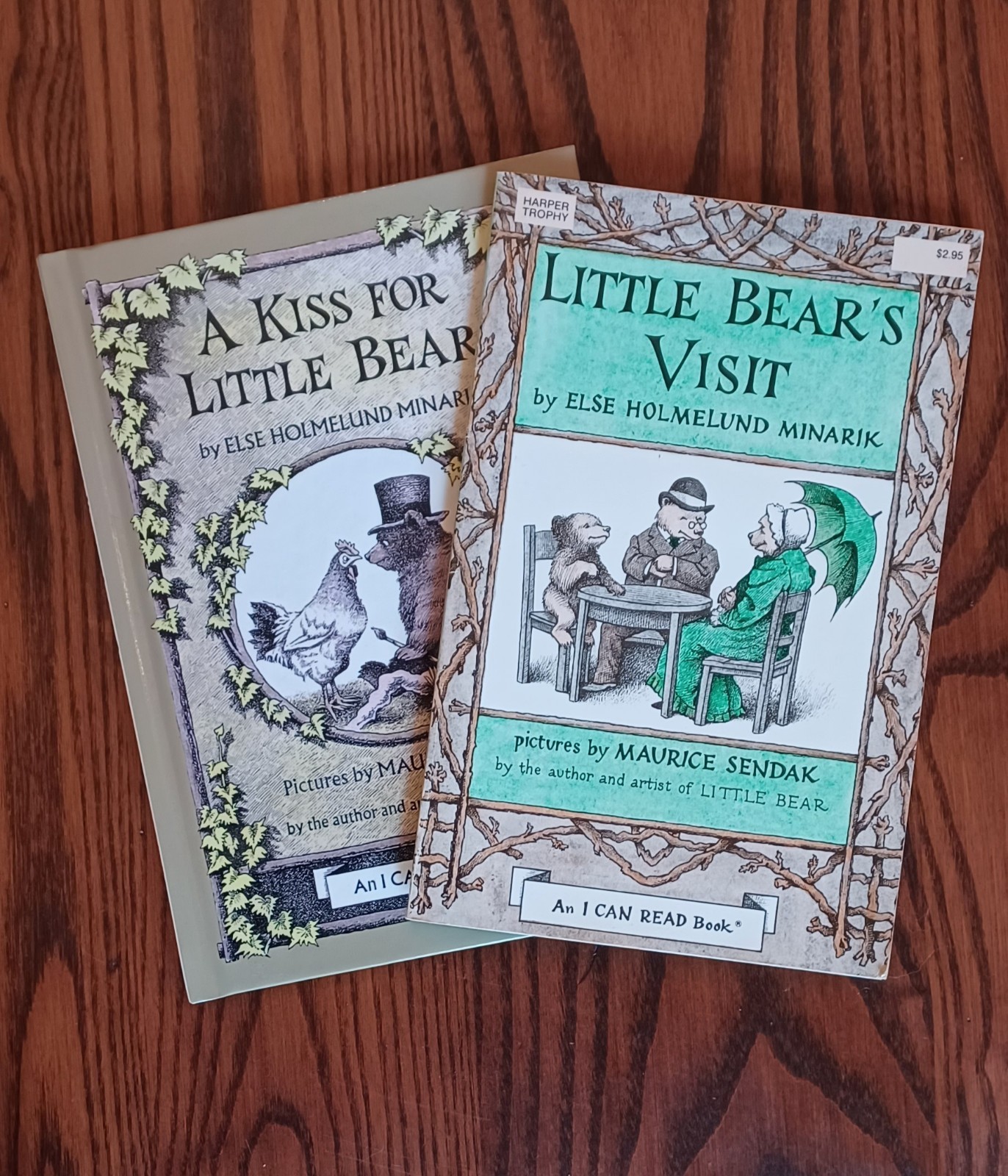Lot Of Two “Little Bear” Books Else Holmelund Minarik Maurice Sendak Children’s