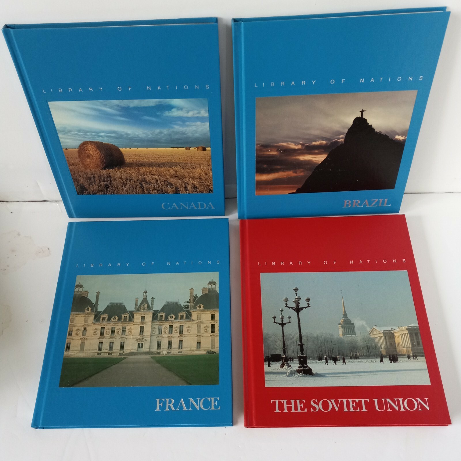 Lot of 18 Library of Nations Time Life HC Books 1985-88 Very Good to Near Fine