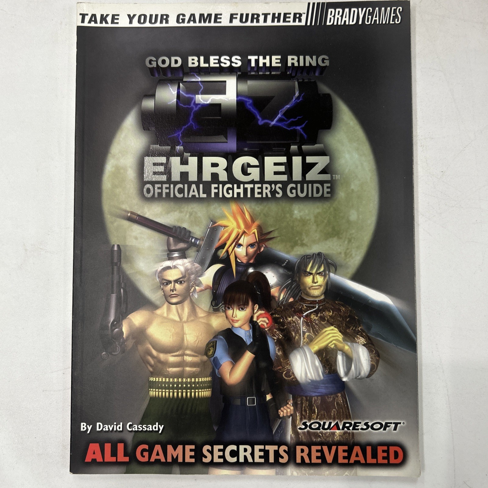 Ehrgeiz Official Fighter’s Guide : God Bless the Ring by David Cassady (1999,…