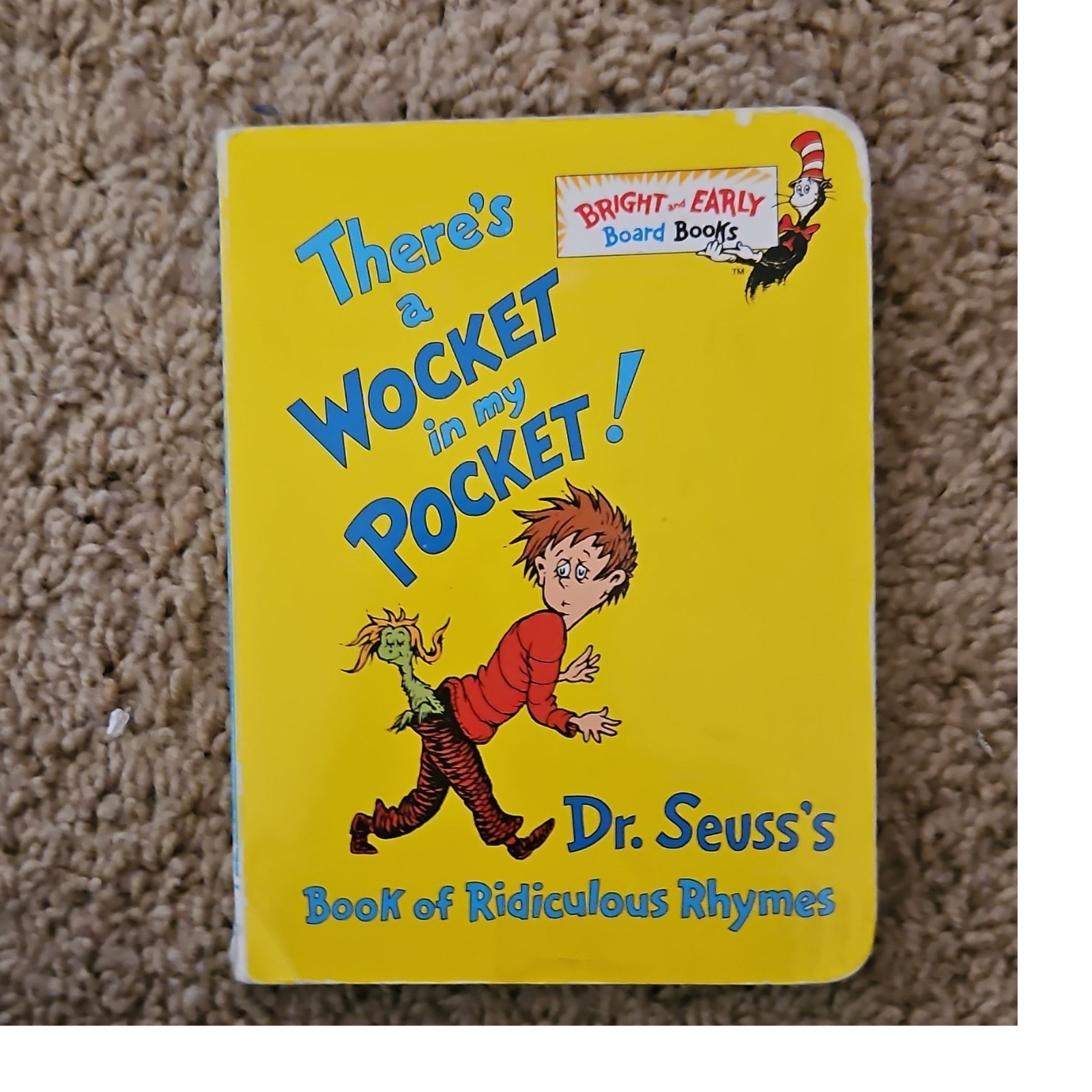 There’s a Wocket in My Pocket! by Dr. Seuss Board Book Random House Bright & Ea…