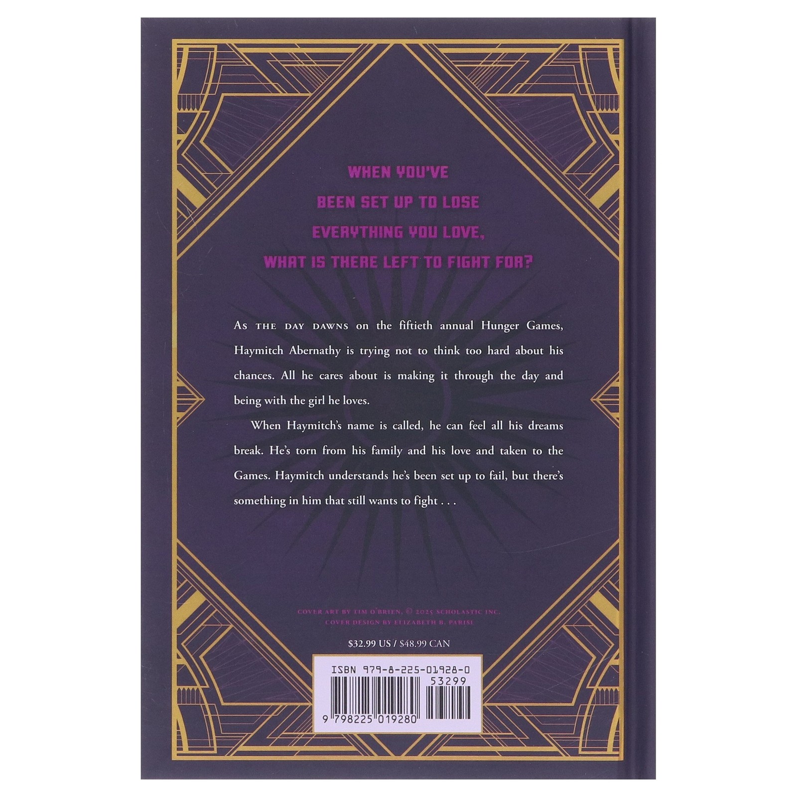 The Hunger Games by Suzanne Collins: Collector’s Edition – Ages 17+ – Hardback