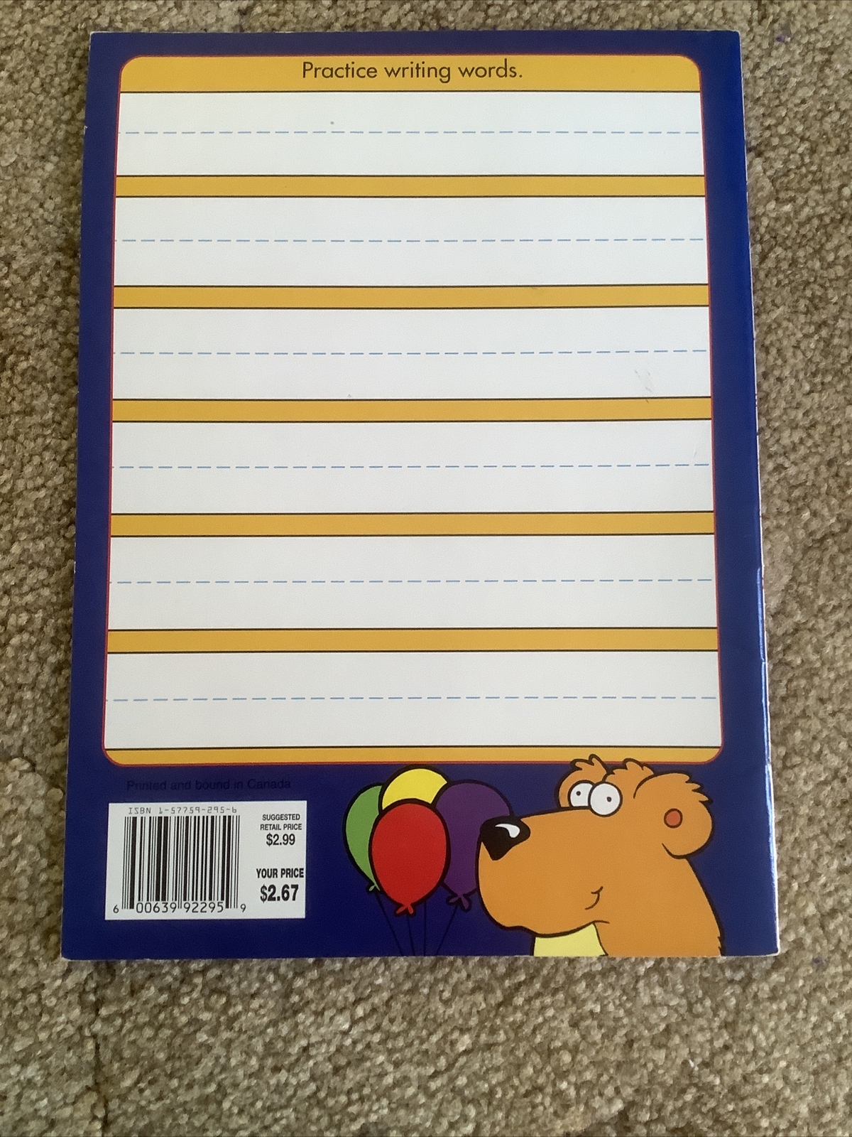 Grades 3-4 Easy Wipe-Off Cursive Writing
