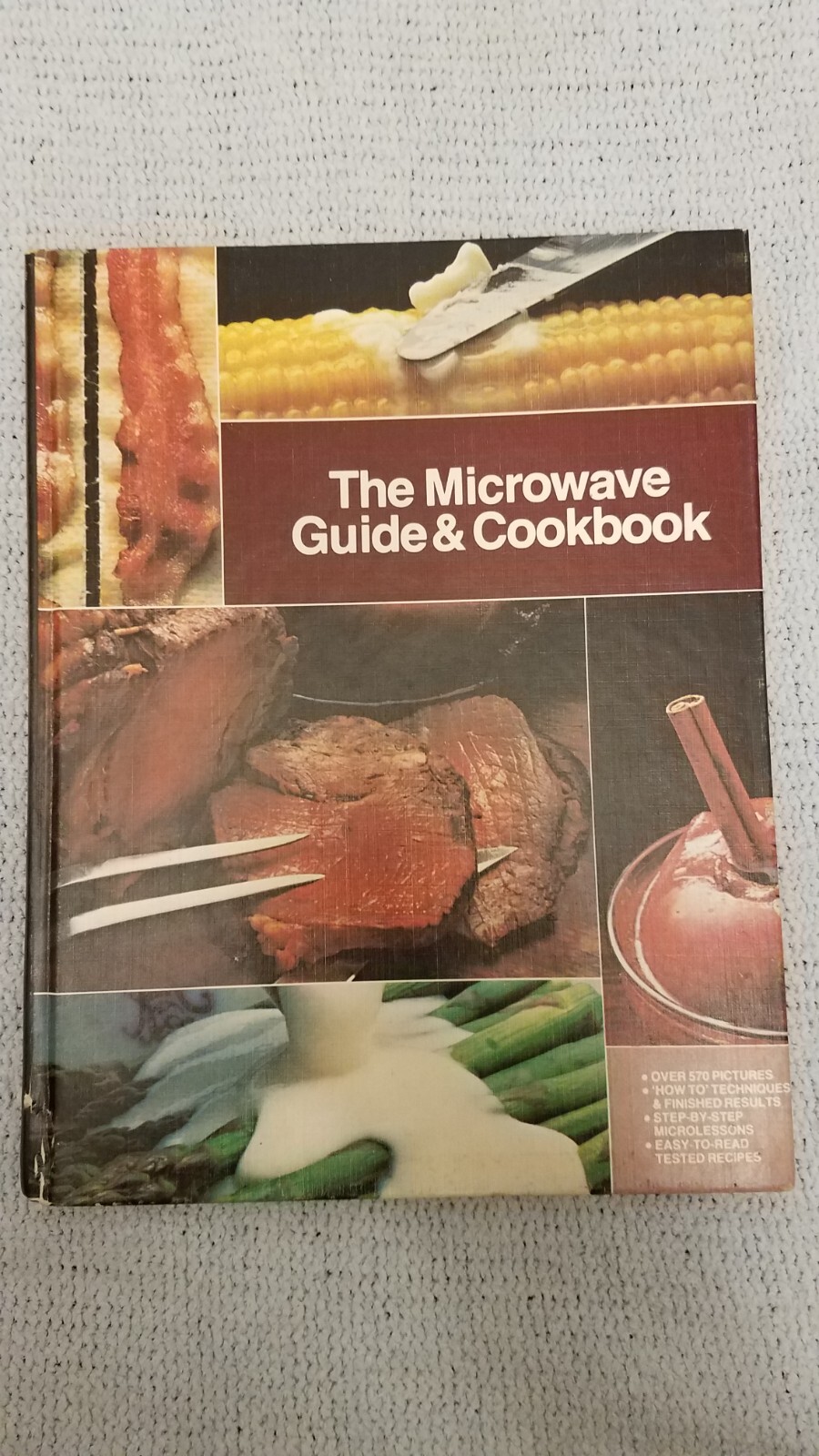 The Microwave Guide & Cookbook General Electric Vintage Book 1981