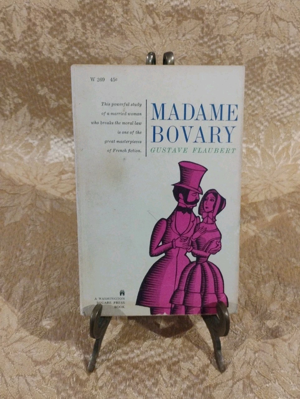 Madame Bovary by Gustave Flaubert ~ 1961 Washington Square Press Paperback Book