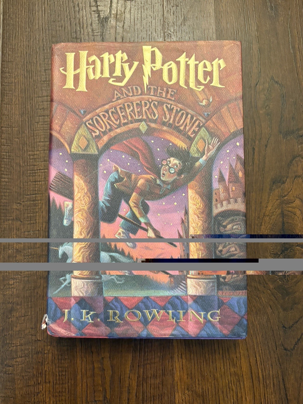 HARRY POTTER and the SORCERER’s STONE, J.K. Rowling 1st American Ed. 1998