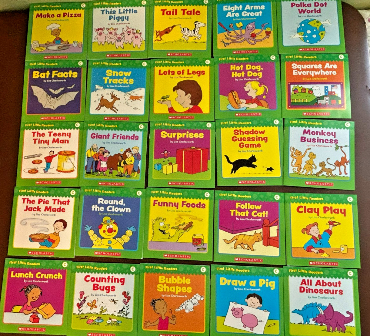 First Little Readers Level C – 25 Books – Ages 4-8 Early Reading LIKE NEW