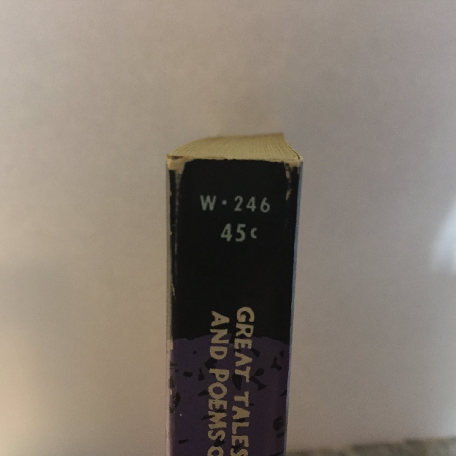 Great Tales and Poems of Edgar Allan Poe 1963 Washington Square Press