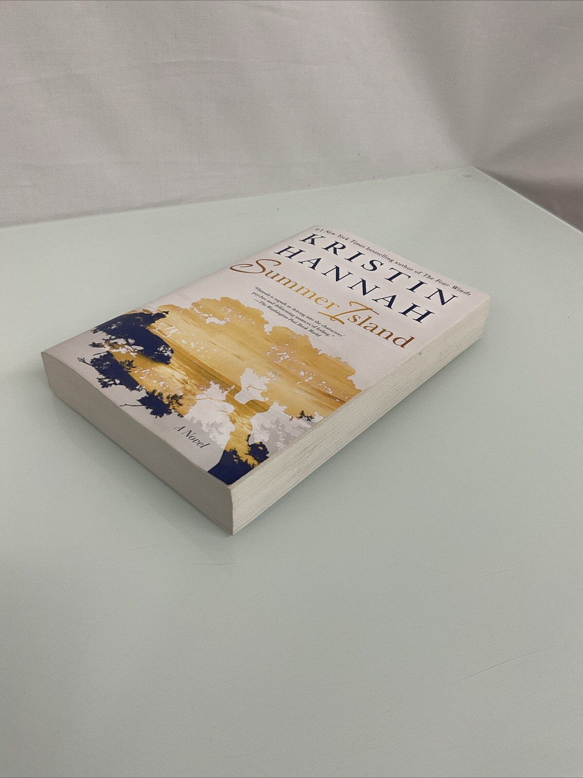Summer Island : A Novel by Kristin Hannah (2004, Trade Paperback)