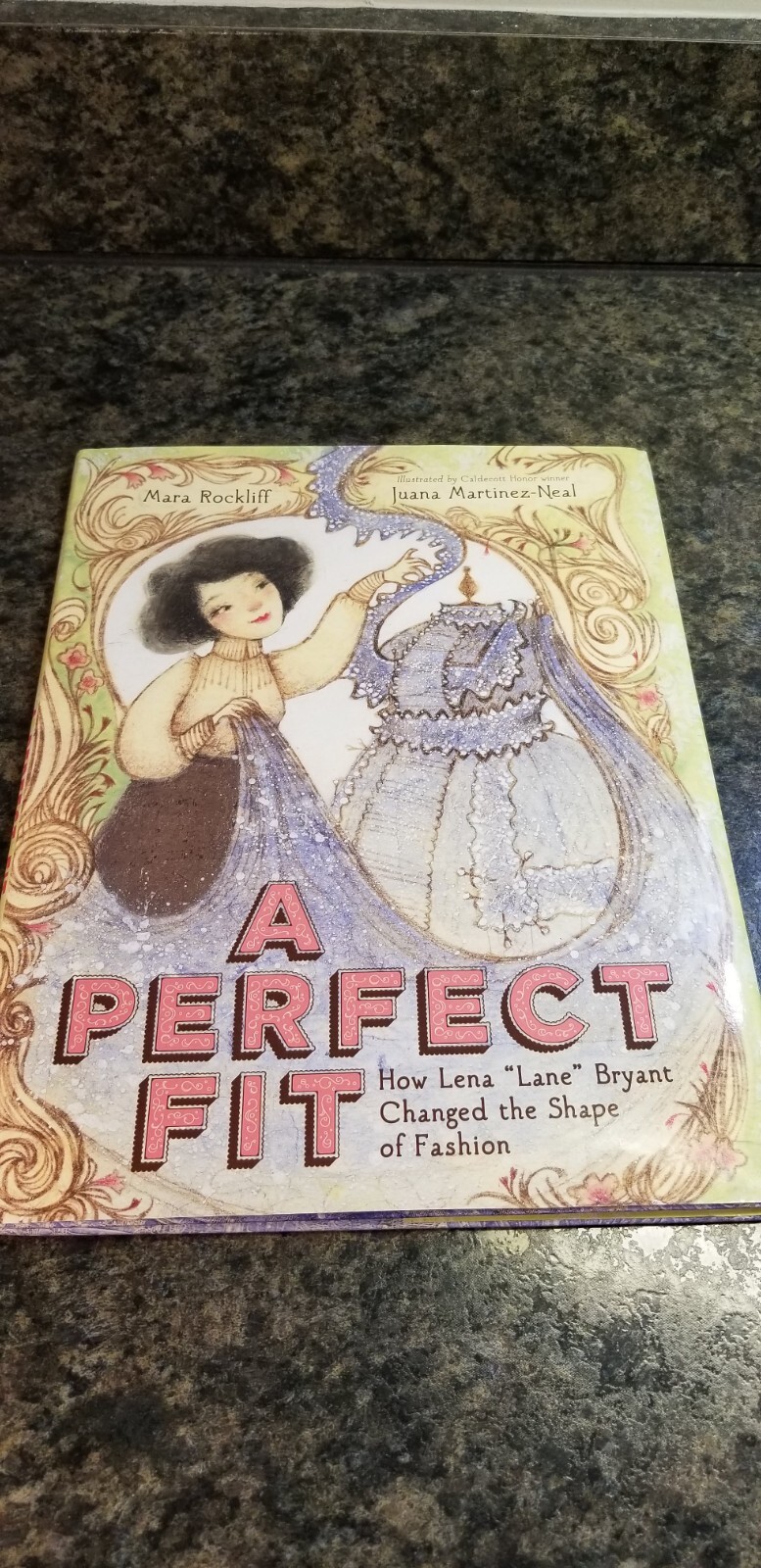 A Perfect Fit by Mara Rockliff Hardcover (Lot K635)