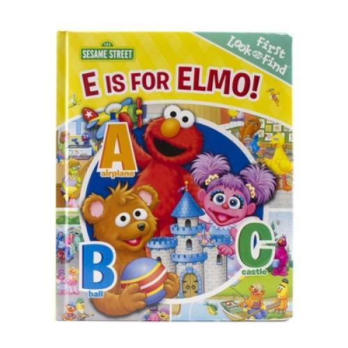 Sesame Street ABCs My First Look and Find – Board book By Pi Kids – GOOD