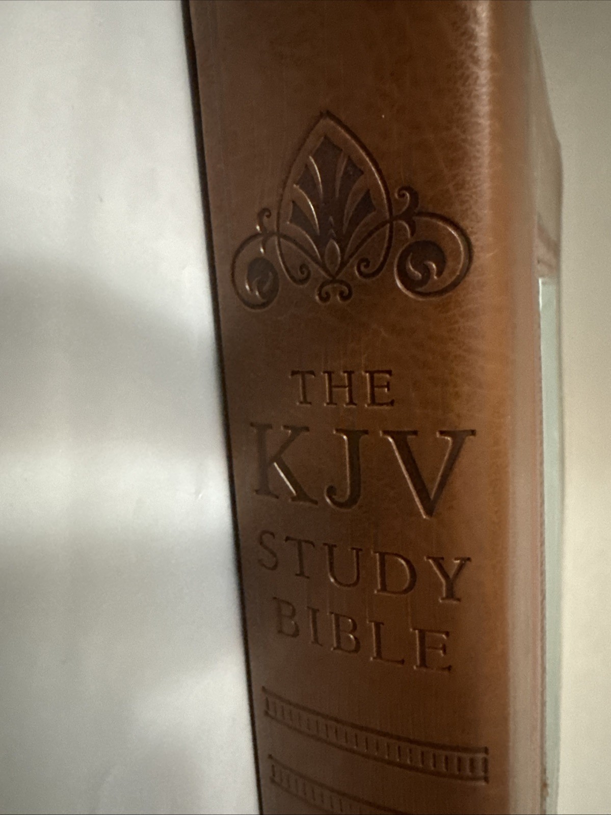 KJV Study Bible Large Print Thumb Indexed Red Letter 2011 Teal Inlay