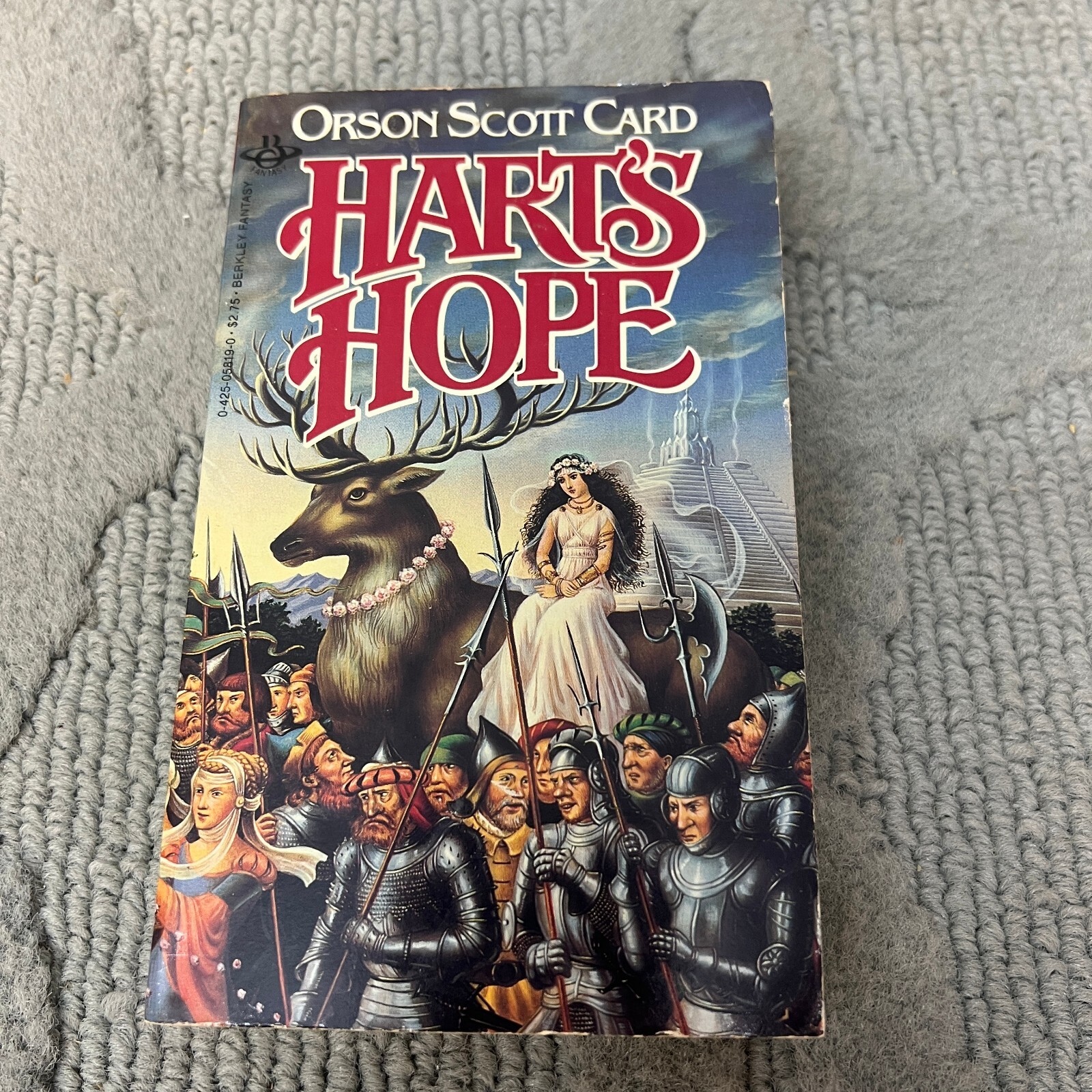 Hart’s Hope Fantasy Paperback Book by Orson Scott Card from Berkley 1983