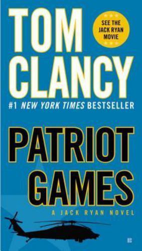 Patriot Games (A Jack Ryan Novel) – Paperback By Clancy, Tom – GOOD