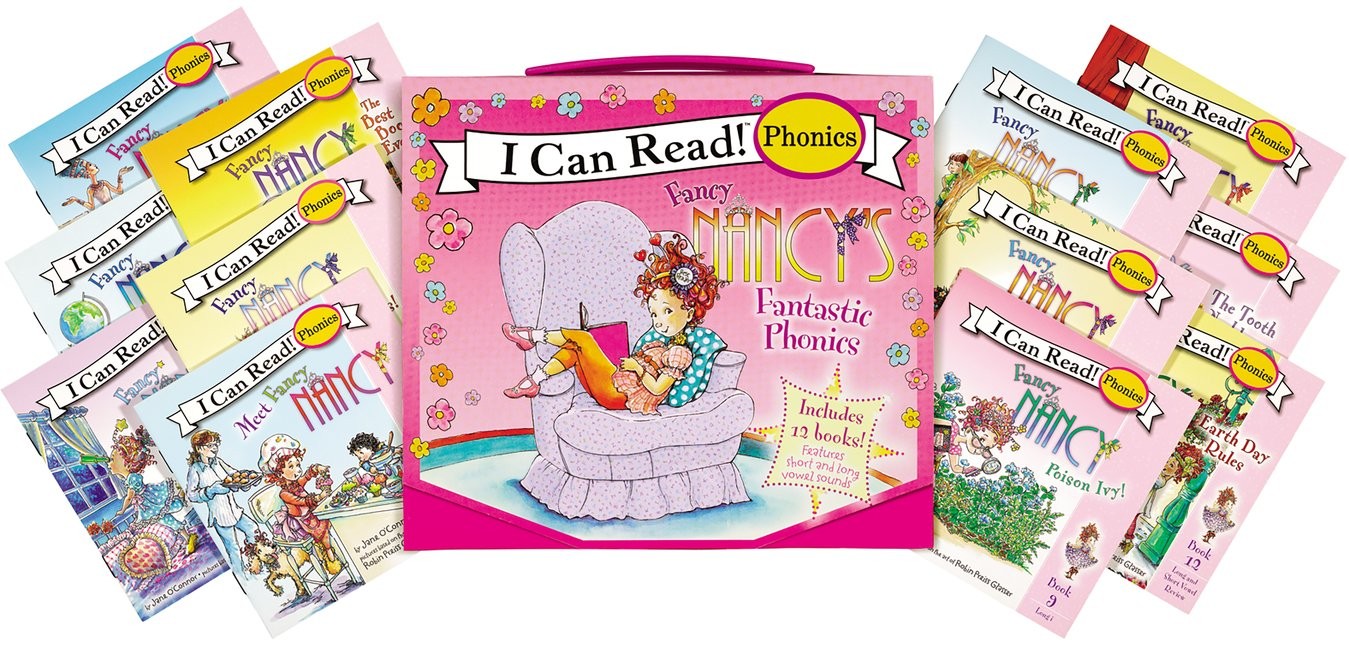 Fancy Nancy’s 12-Book Fantastic Phonics Fun!: A Phonics Collection for Child…