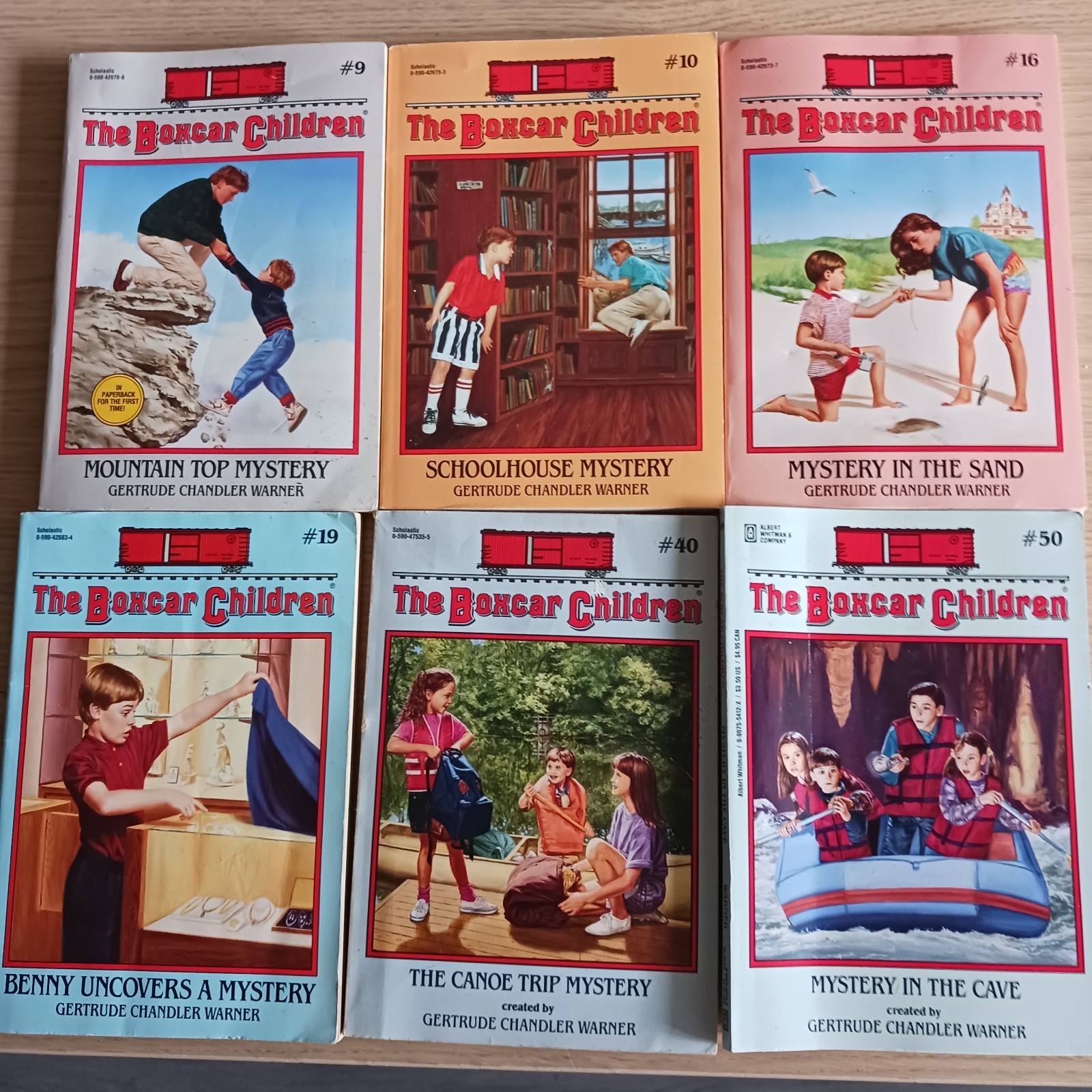 The BoxCar Children 6 Book Lot
