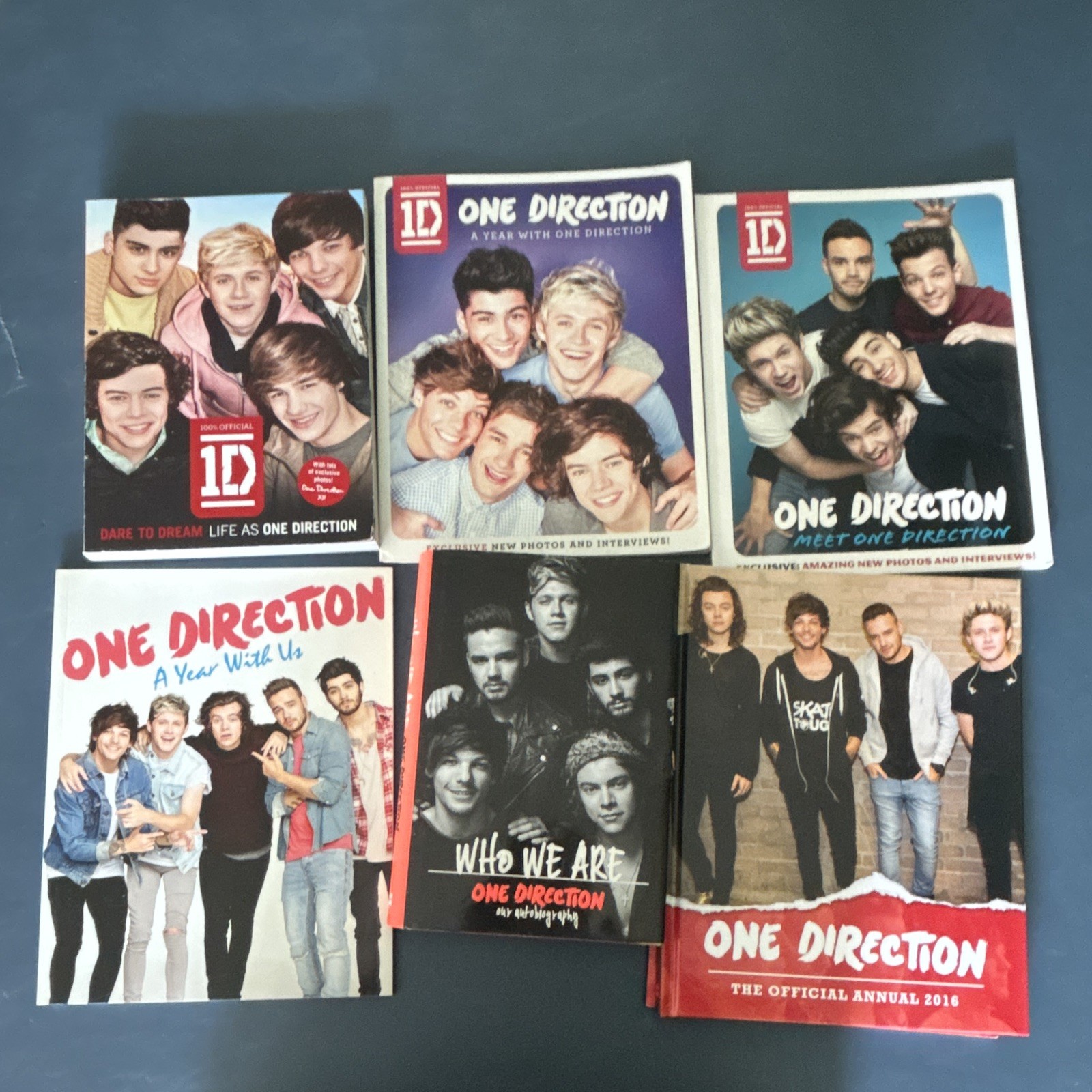 One Direction7 Book Collection 2011-2016 Sold as Bundle
