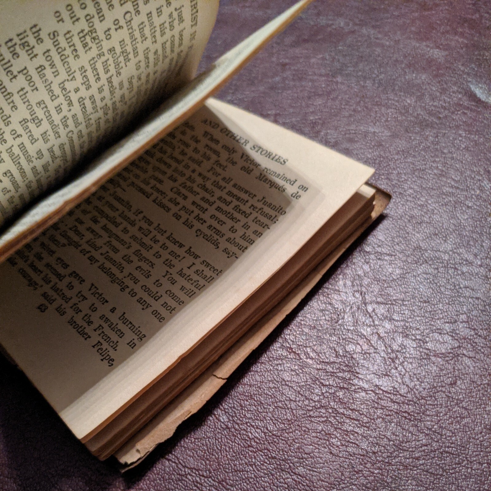 CHRIST IN FLANDERS “LITTLE LEATHER LIBRARY” Vintage Book