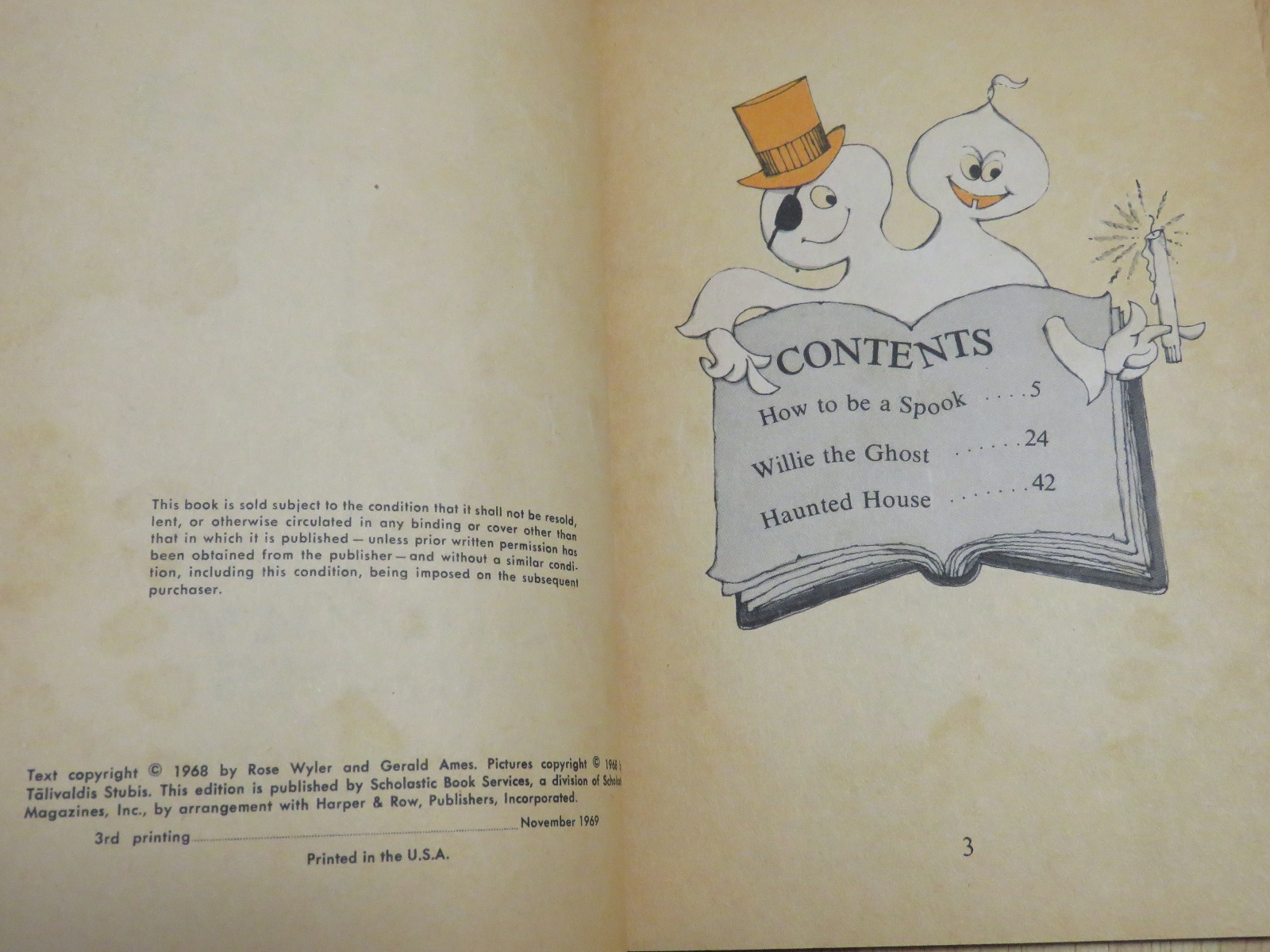 Spooky Tricks Paperback Book by Rose Wyler and Gerald Ames