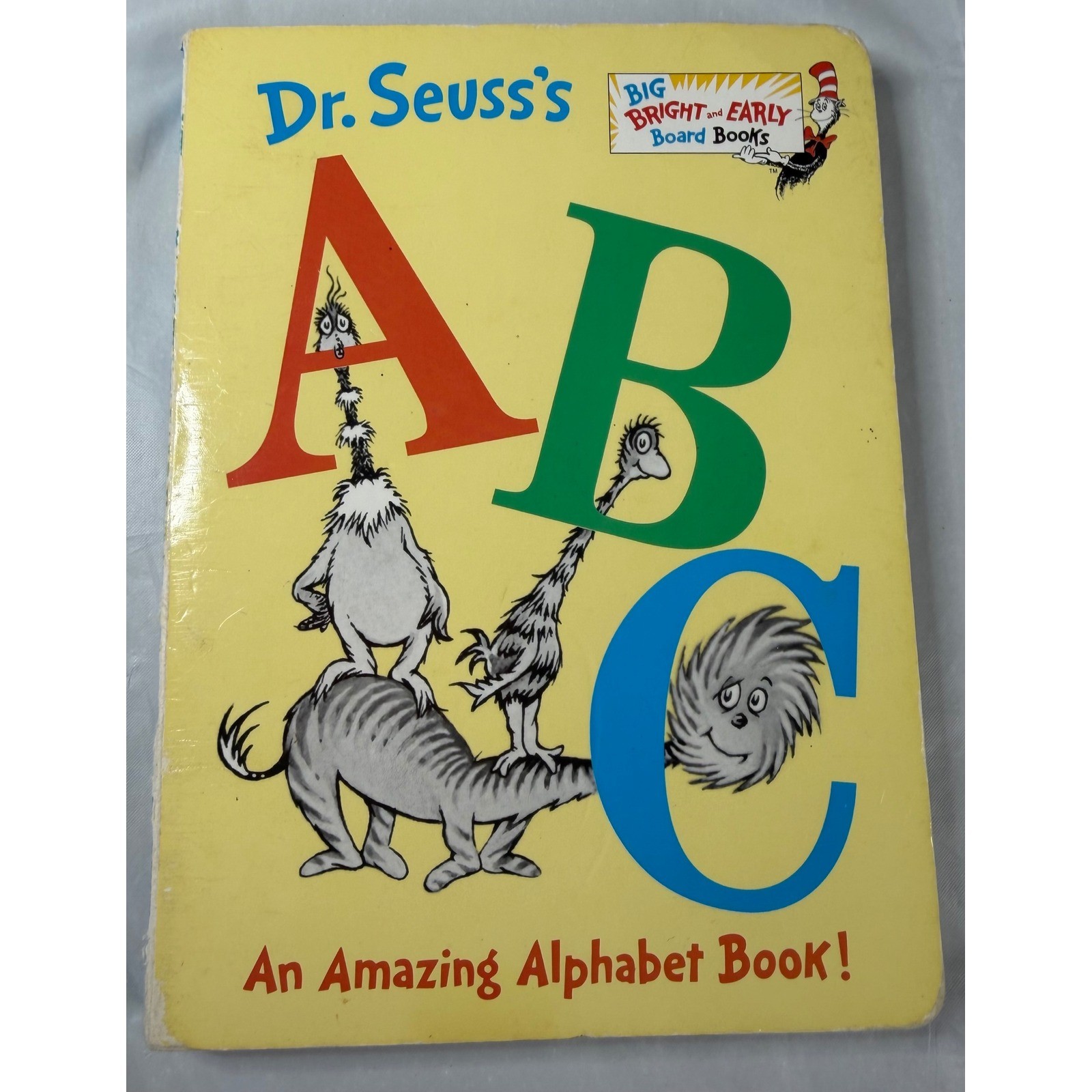 Dr Seuss ABC An Amazing Alphabet Book Big Bright Early Board Book Random House