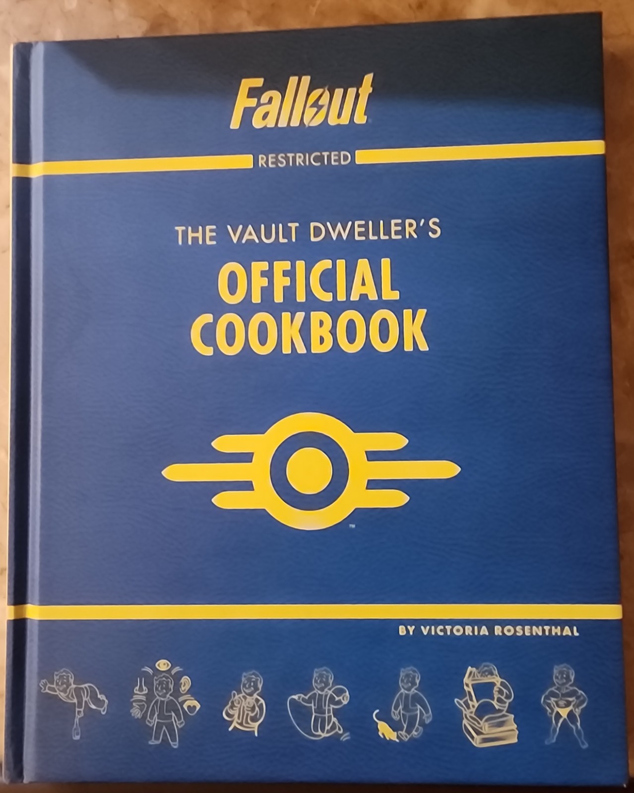 Fallout The Vault Dweller’s Official Cookbook HC Victoria Rosenthal Very Good