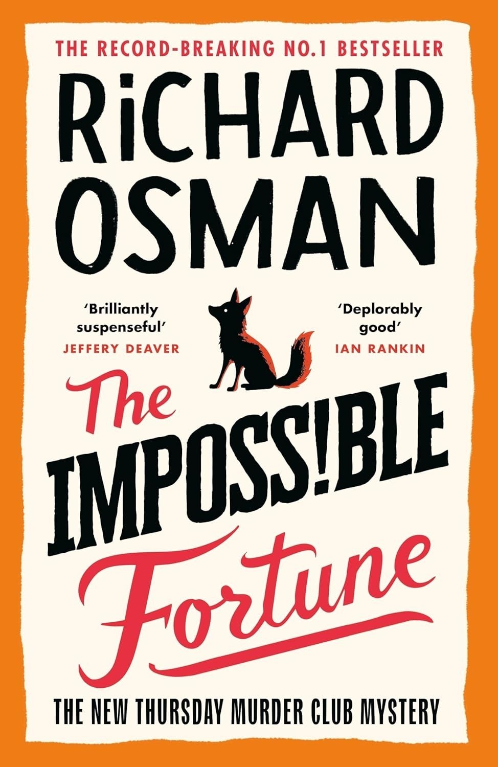 The Impossible Fortune Paperback by Richard Osman O157