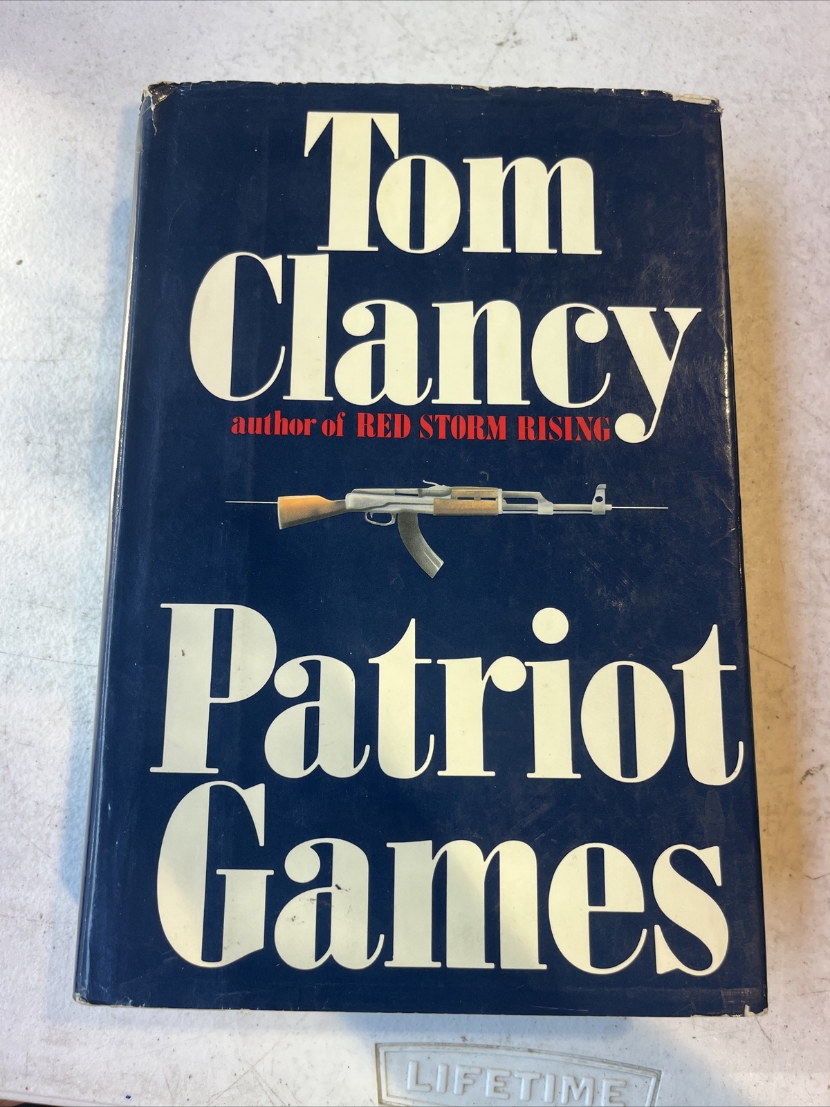 Patriot Games by Tom Clancy 1987 Hardcover HC First 1st Print Edition Item 195