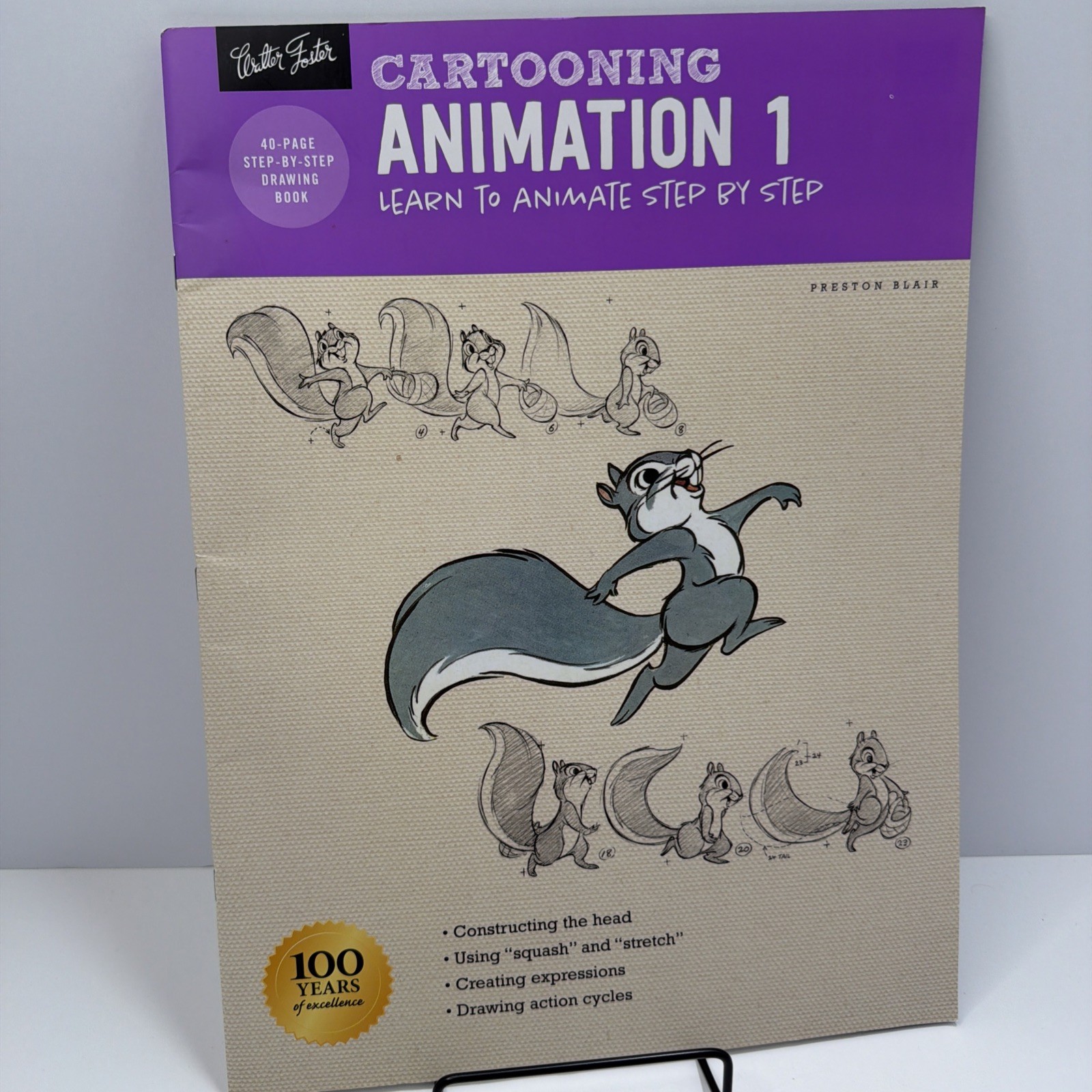 Cartooning: Animation 1 with Preston Blair: Learn to animate step by step New
