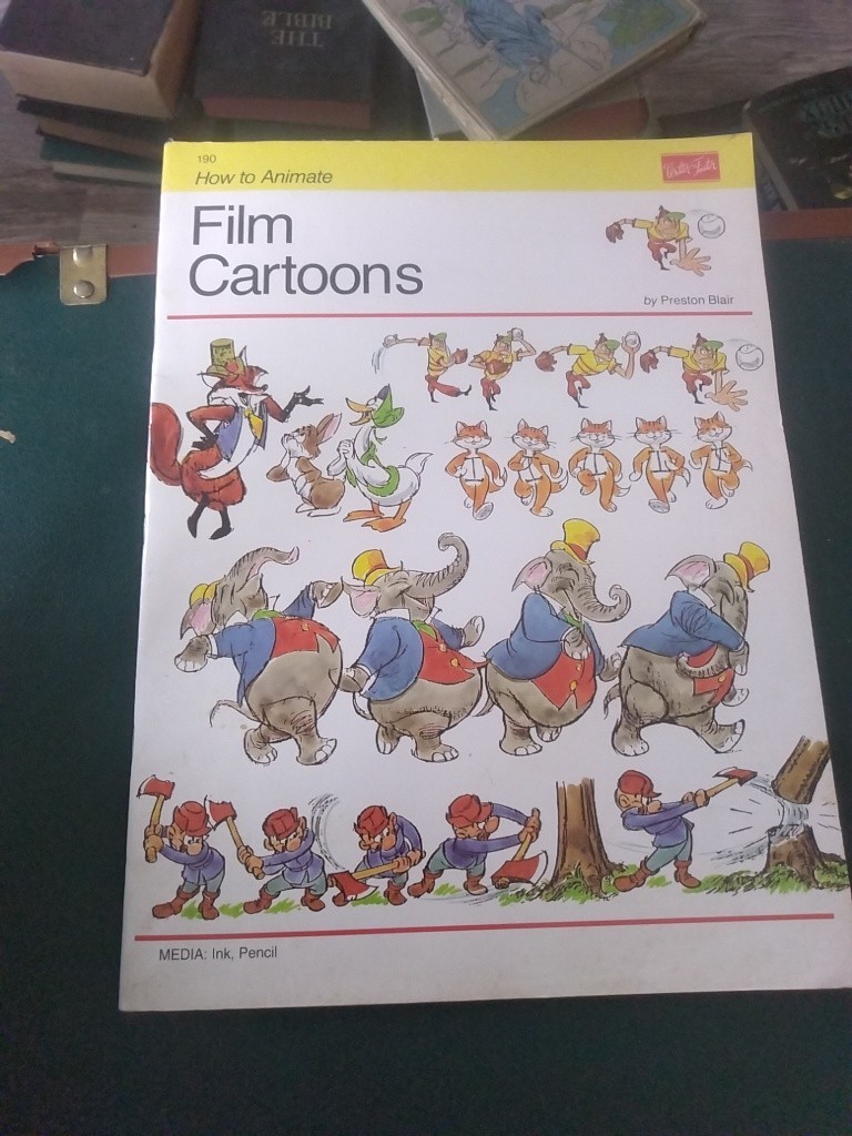 How To Animate Film Cartoons By Preston Blair 1990