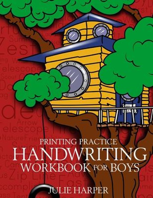 Printing Practice Handwriting Workbook for Boys Paperback Julie H