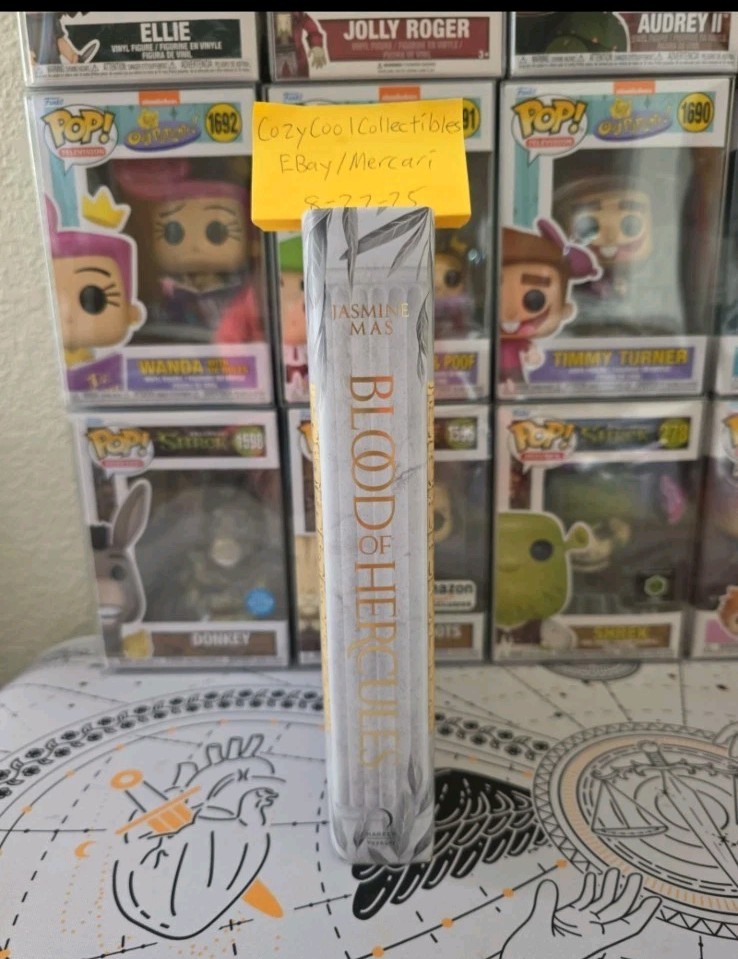 Fairyloot Blood of Hercules by Jasmine Mas Special Edition SPRAYED EDGES SIGNED