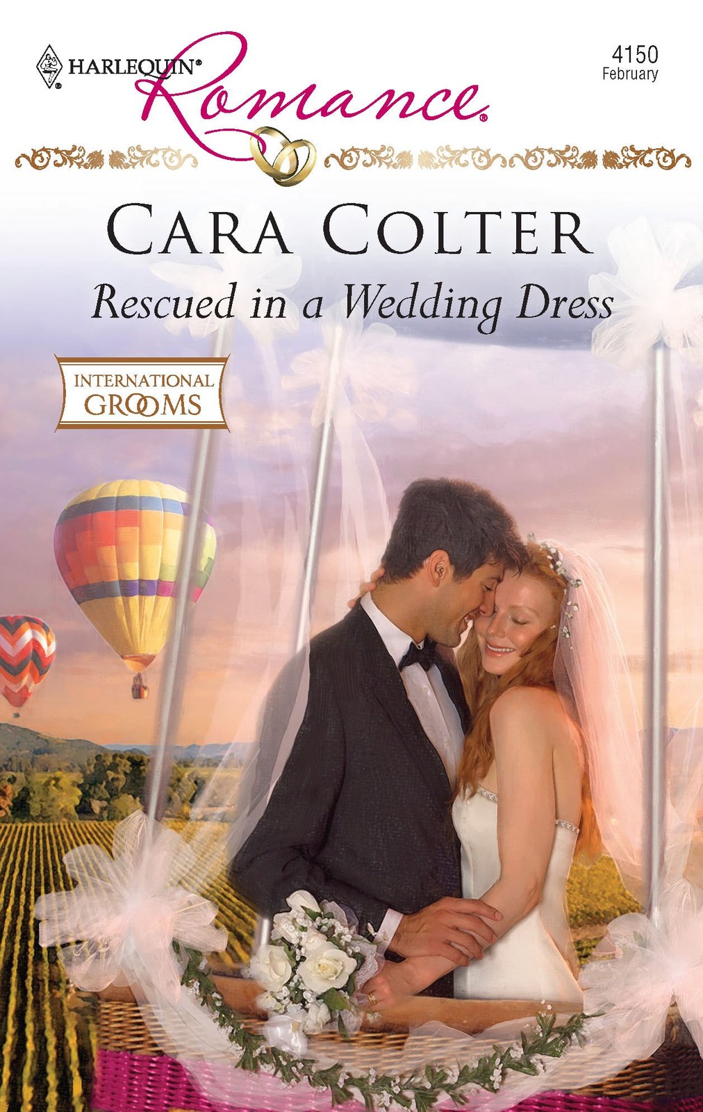 Rescued in a Wedding Dress (International Grooms, 7)