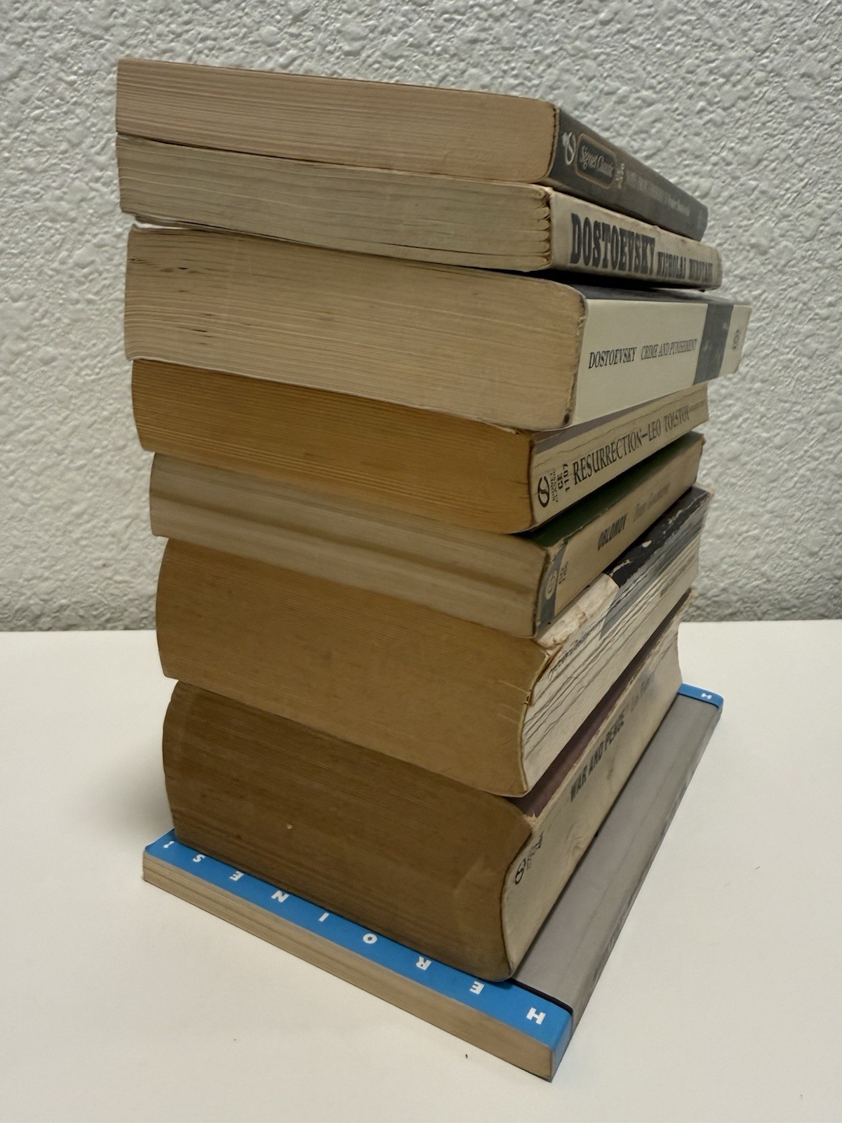 Russian Literature Classics Lot Dostoevsky Tolstoy Karamazov War Peace 8