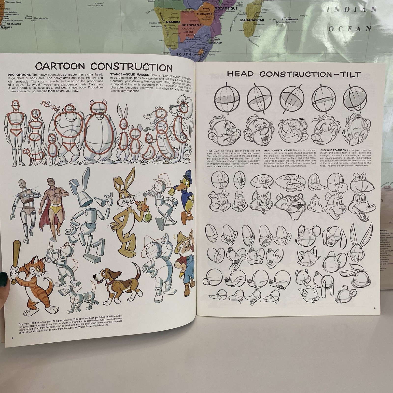 SIGNED How to Animate Film Cartoons Preston Blair Disney MGM Flinstones Animator