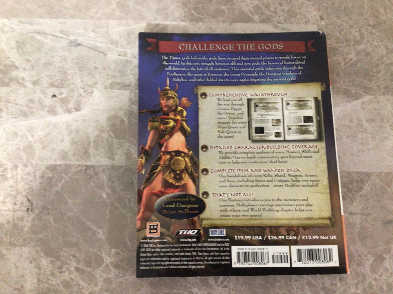Titan Quest Official Strategy Guide (PC Game Books) by BradyGames