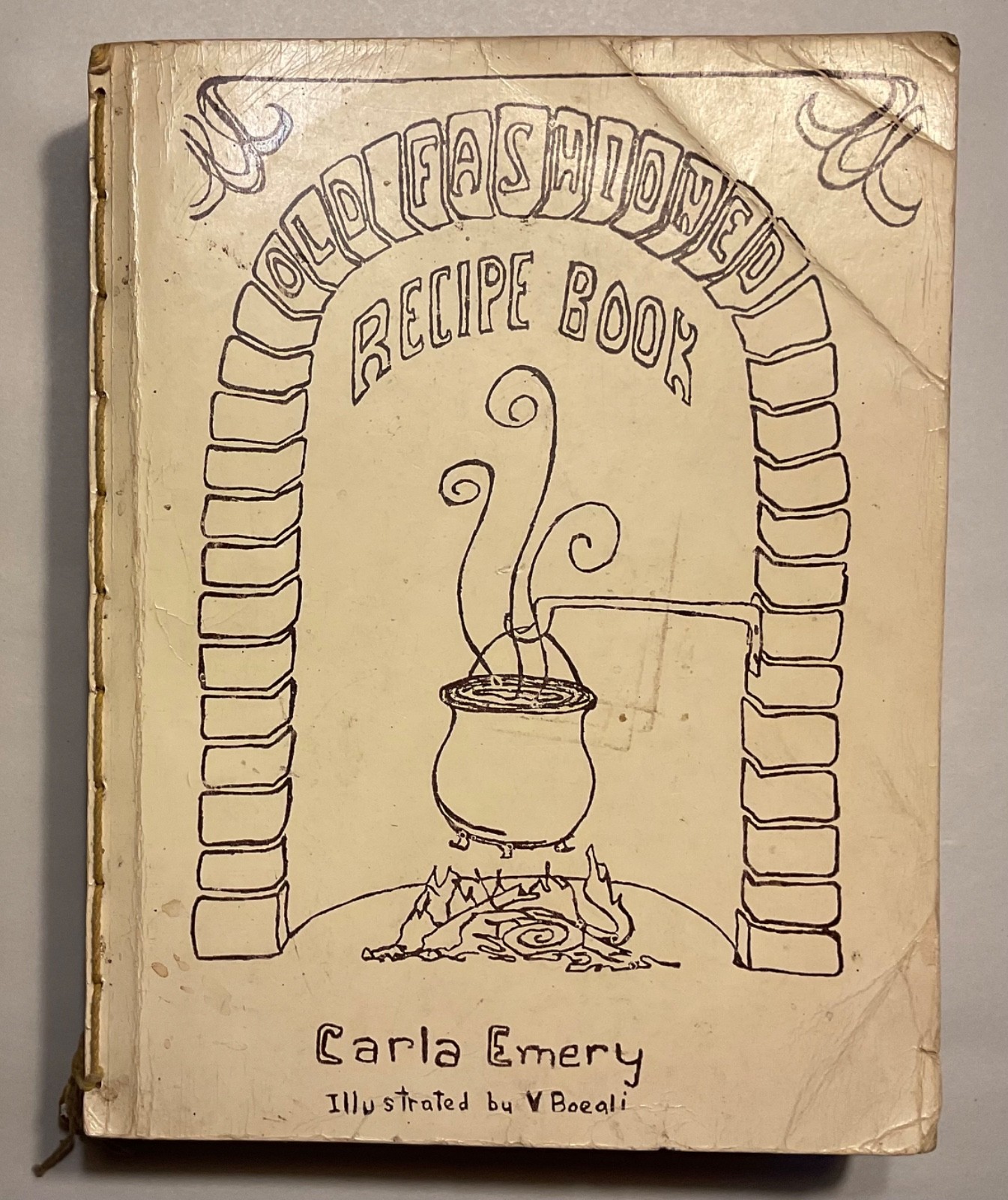 Old Fashioned Recipe Book Carla Emery 6th, 2” Thick!