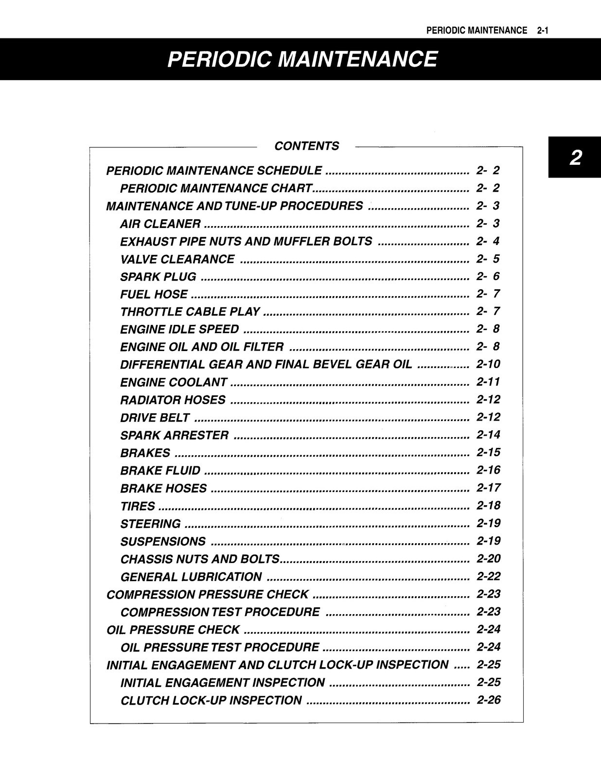 SUZUKI Vinson LT-A500F ATV Service Manual – STEEL LOOP FIXED – PROTECTIVE COVERS